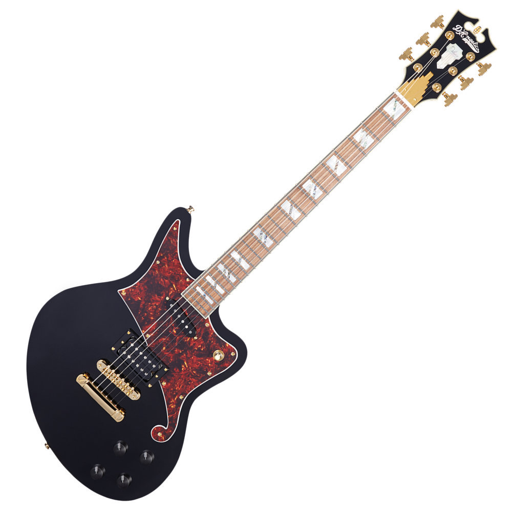 D'Angelico Deluxe Bedford Black エレキギター（新品/送料無料