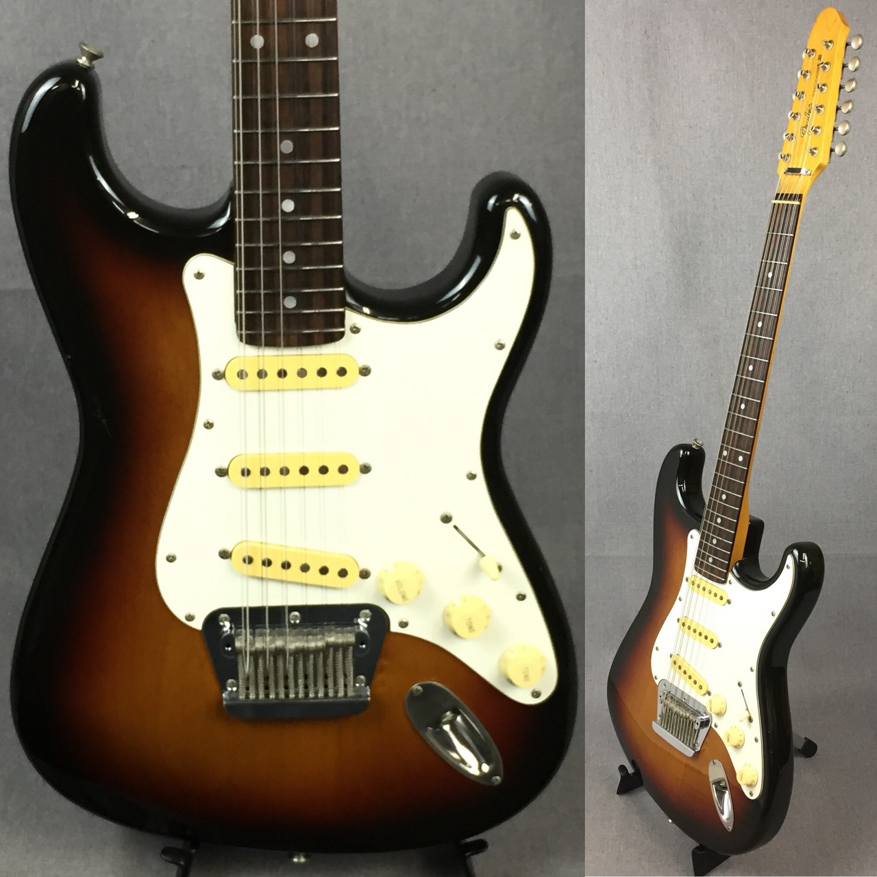 Fender Japan ST-XII 3TS 12弦ギター フジゲン Eシリアル 1988年製 