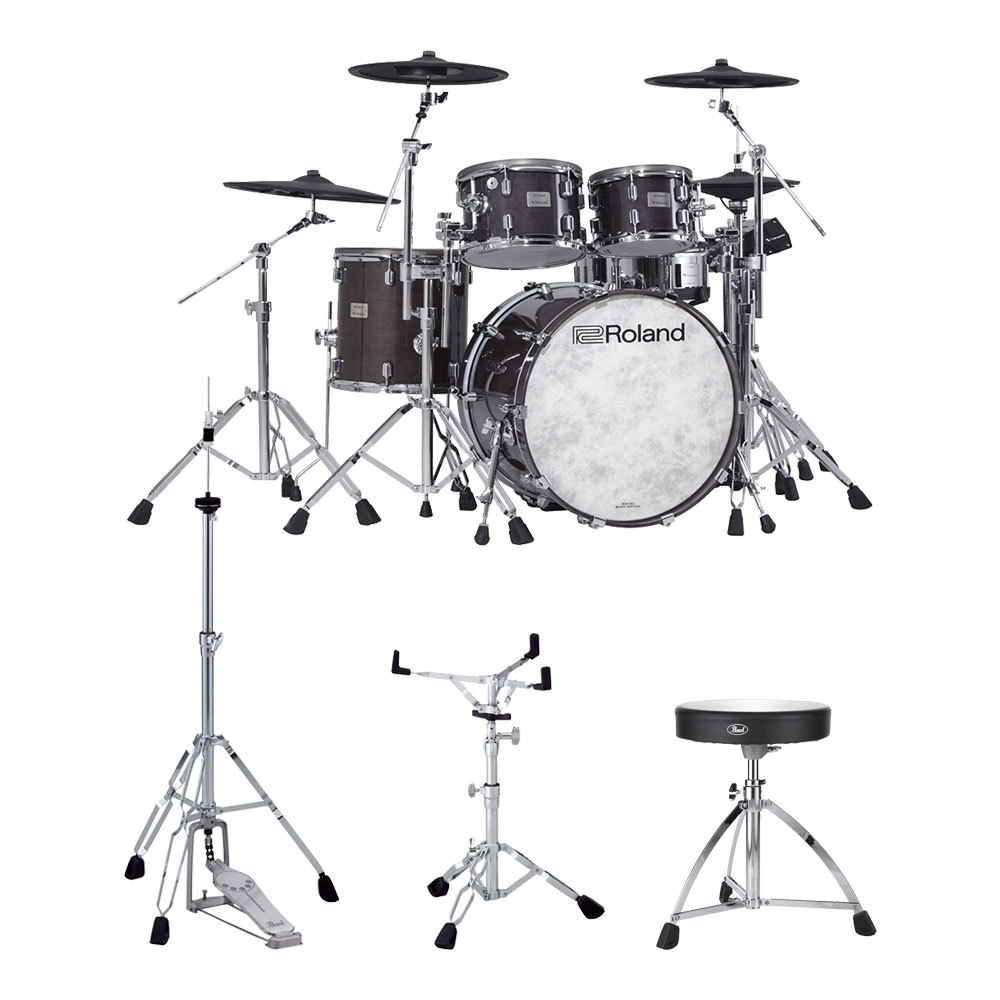 Roland V-Drums Acoustic Design Series VAD706-GE ハードウェアセット