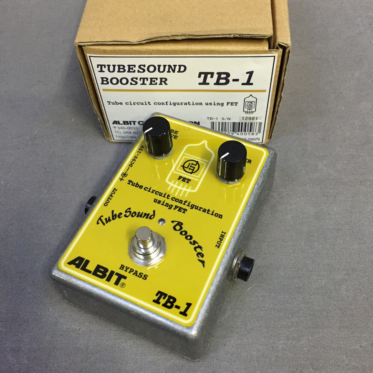 ALBIT TB-1 TubeSound Booster（中古）【楽器検索デジマート】