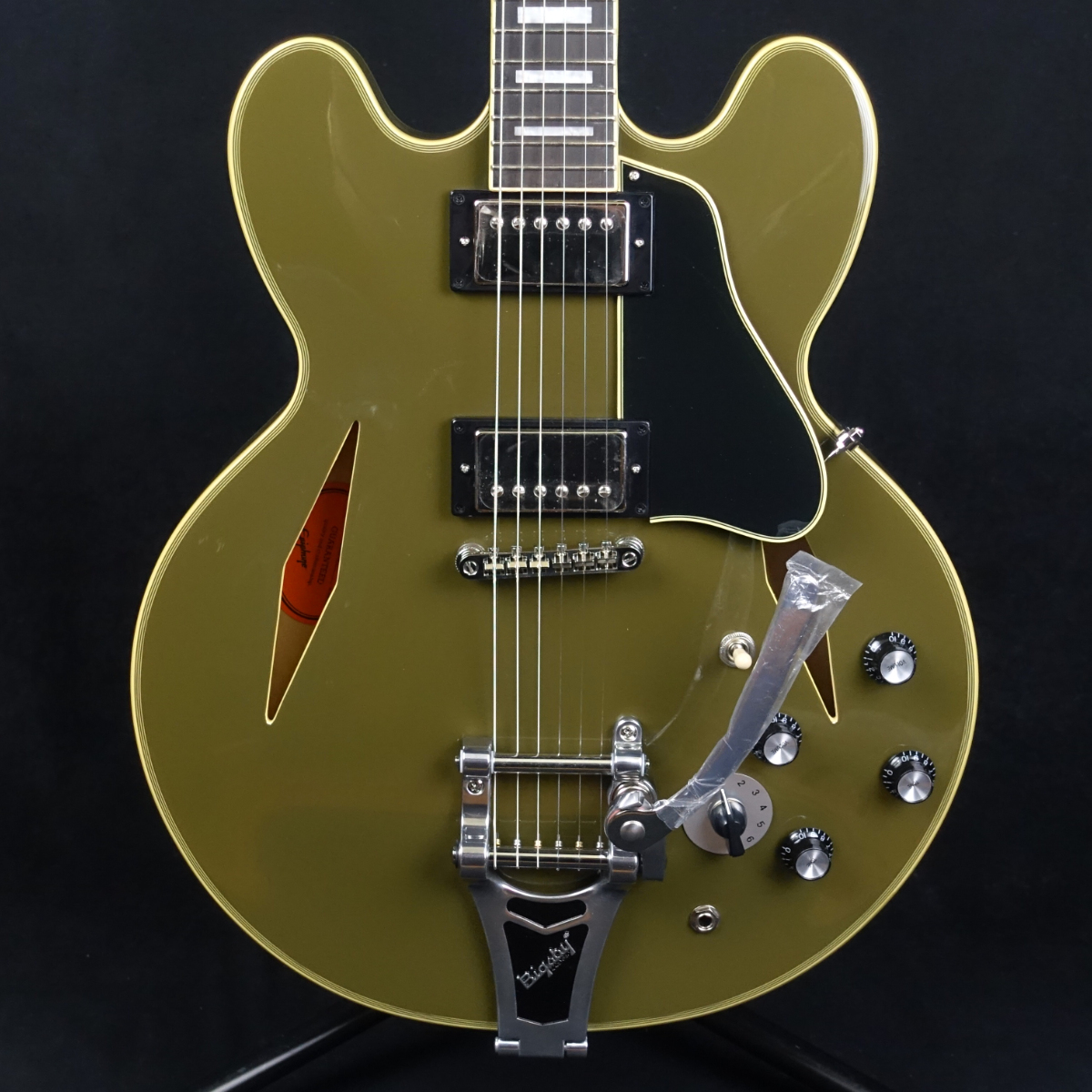 Epiphone Shinichi Ubukata ES-355 Custom Bigsby ver.02 Olive Drab