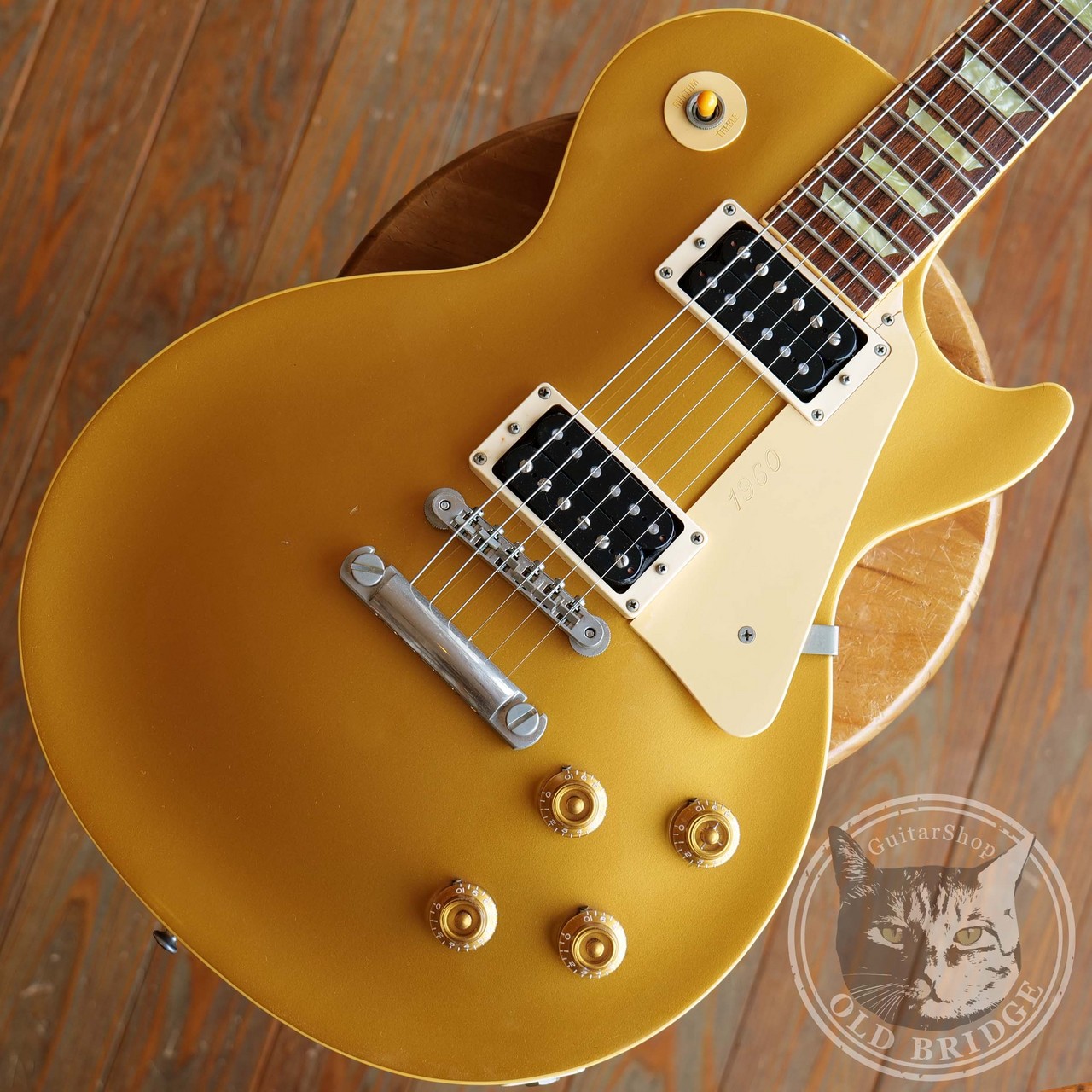 Gibson Les Paul Classic BG 2001 Gold Top - エレキギター