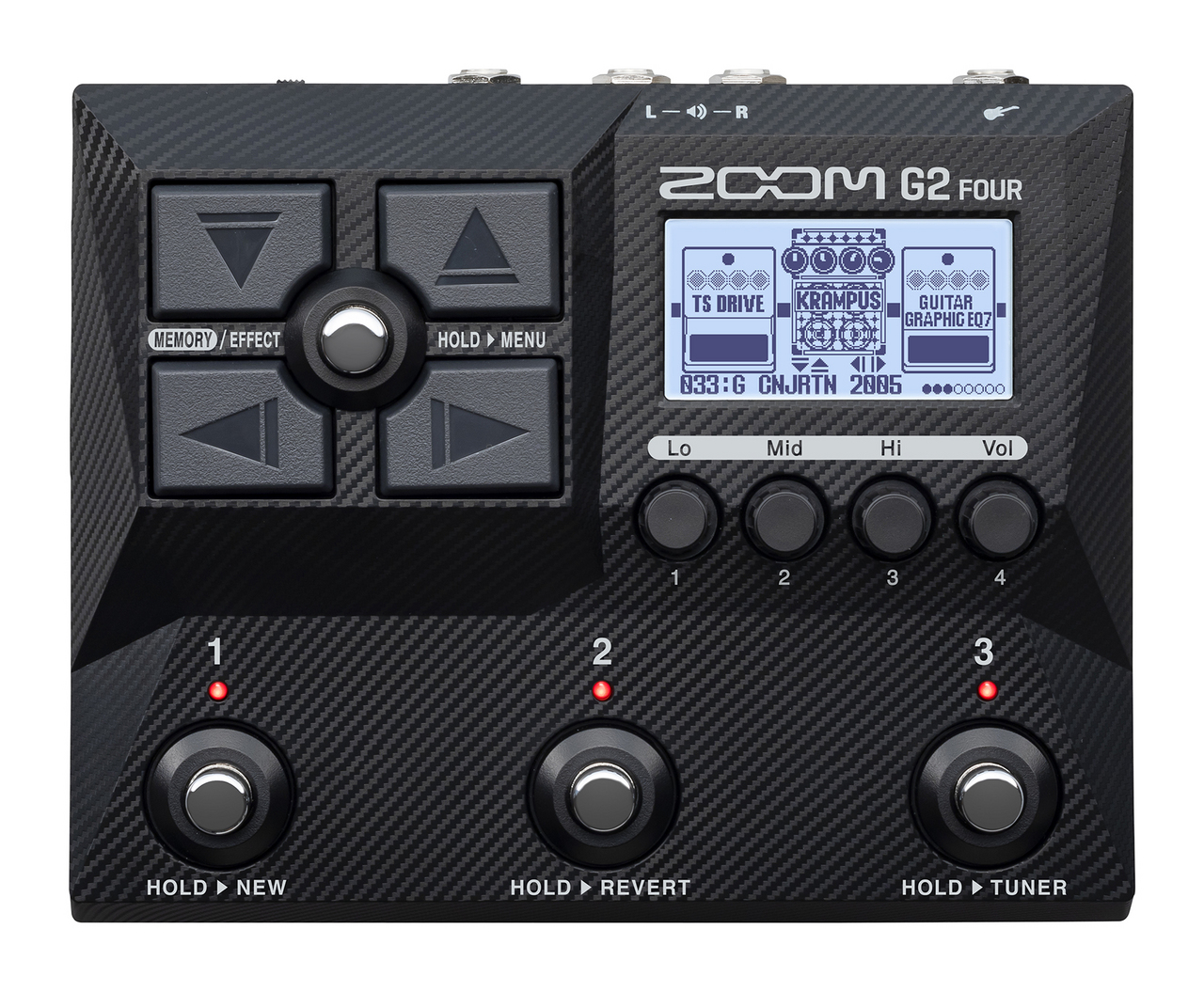 新品】ZOOM(ズーム) / G2 FOUR / Effects ＆ Amp Emulator ギター用