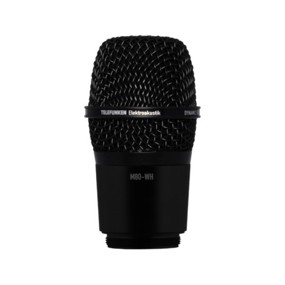 TELEFUNKEN M80 WH Black ワイヤレスヘッド Shure規格 ブラック（新品