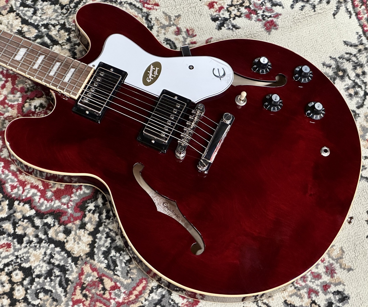 Epiphone Noel Gallagher Riviera -Dark Wine Red-(23061511262