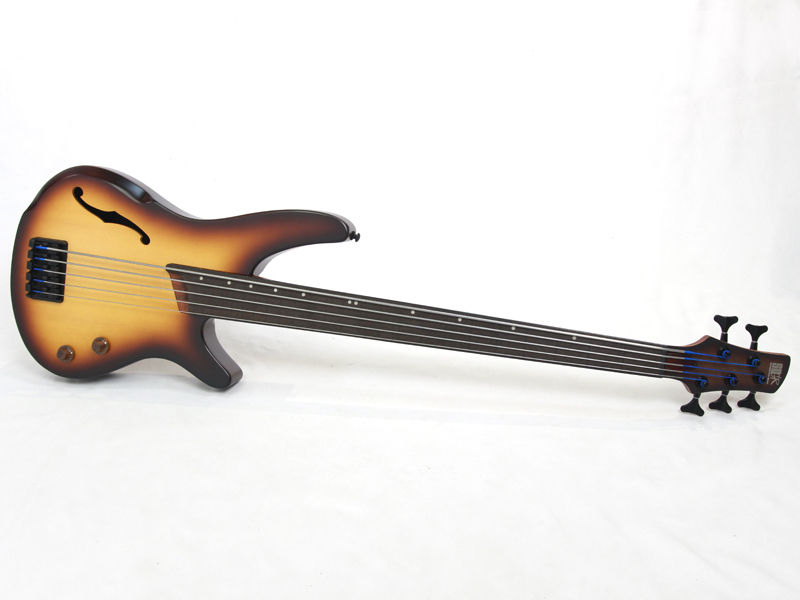 Ibanez SRH505F / Natural Browned Burst Flat【フレットレス 5弦