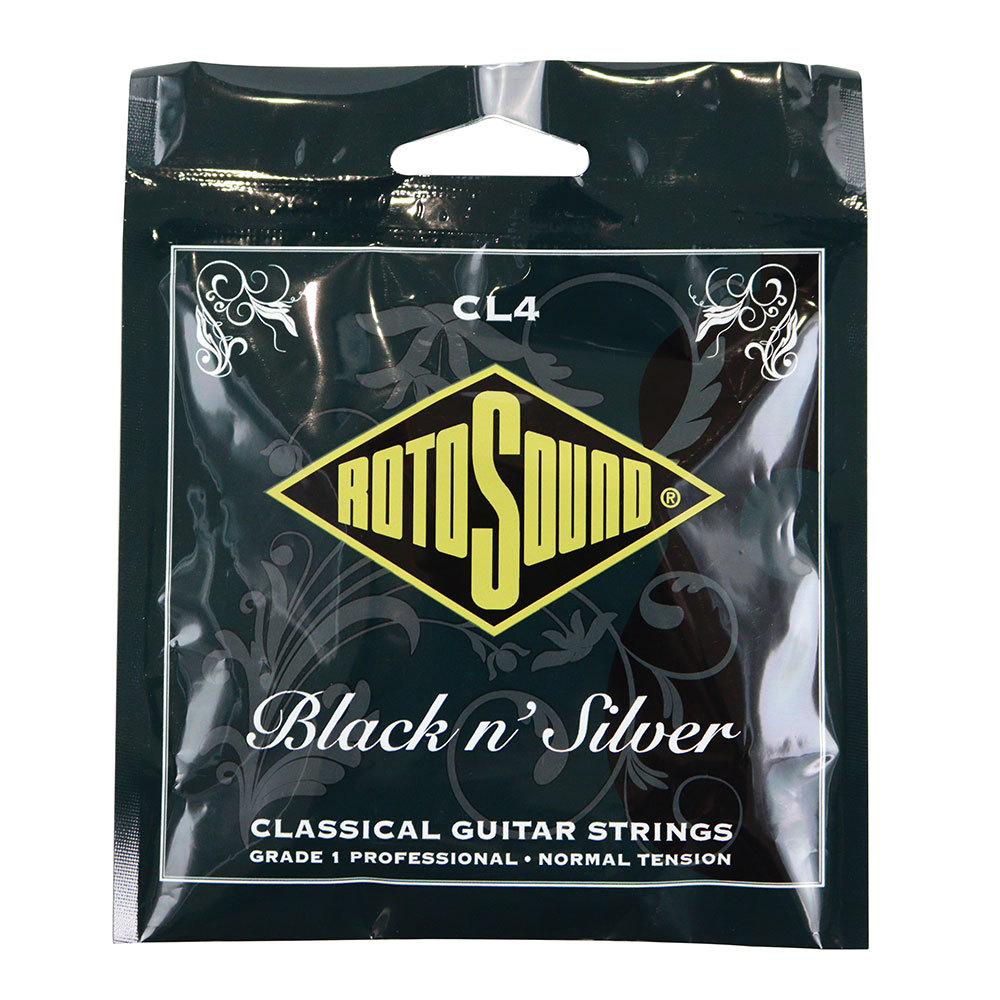 ROTOSOUND CL4 Superia Classical BLACK N'SILVER クラシックギター弦×3 セット（新品/送料無料）【楽器検索デジマート】