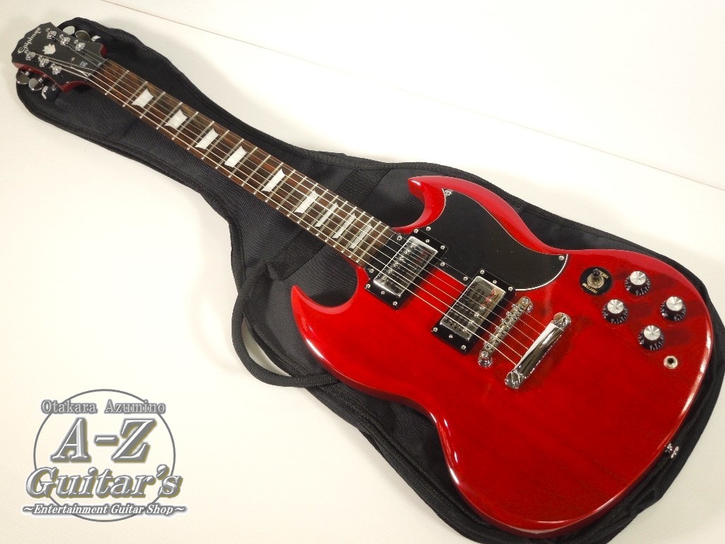 人気モデル】Epiphone by Gibson SG G400 チェリー-