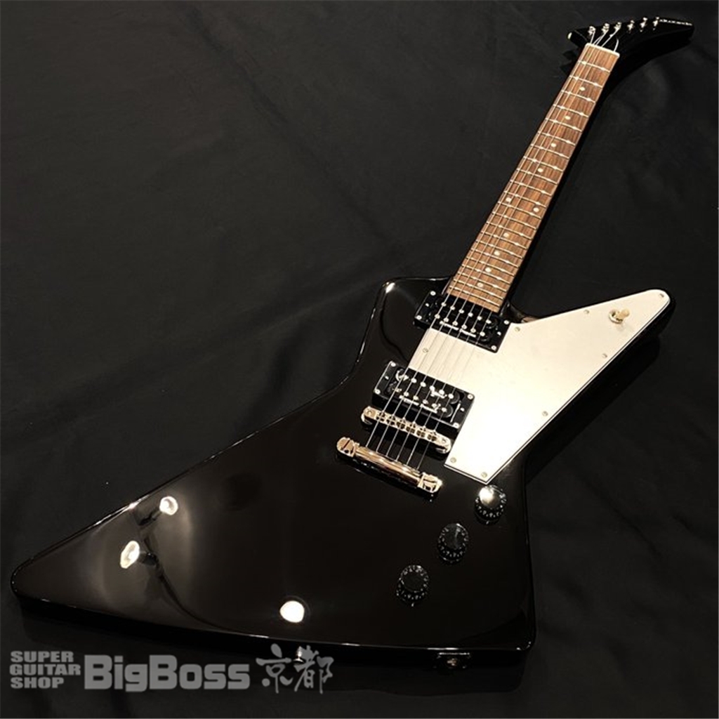 エレキギター Edwards E-EX-120D BLACK エクスプローラー - エレキギター