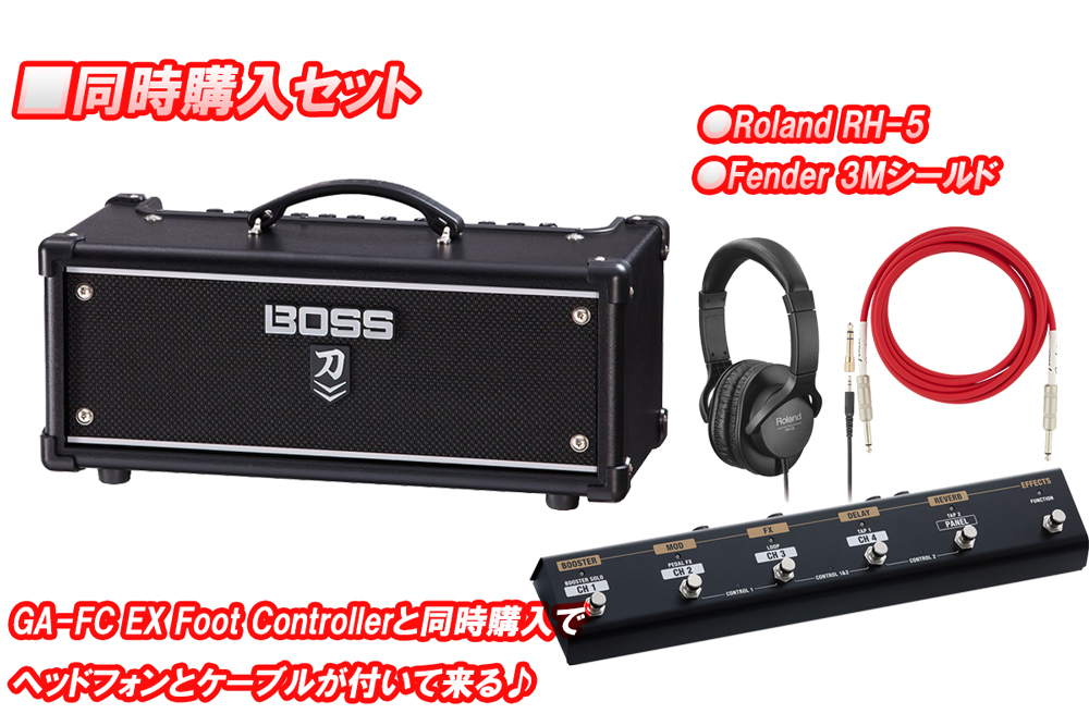 Roland BOSS GA-FC 刀 ヘッド用フットスイッチ - 楽器/器材