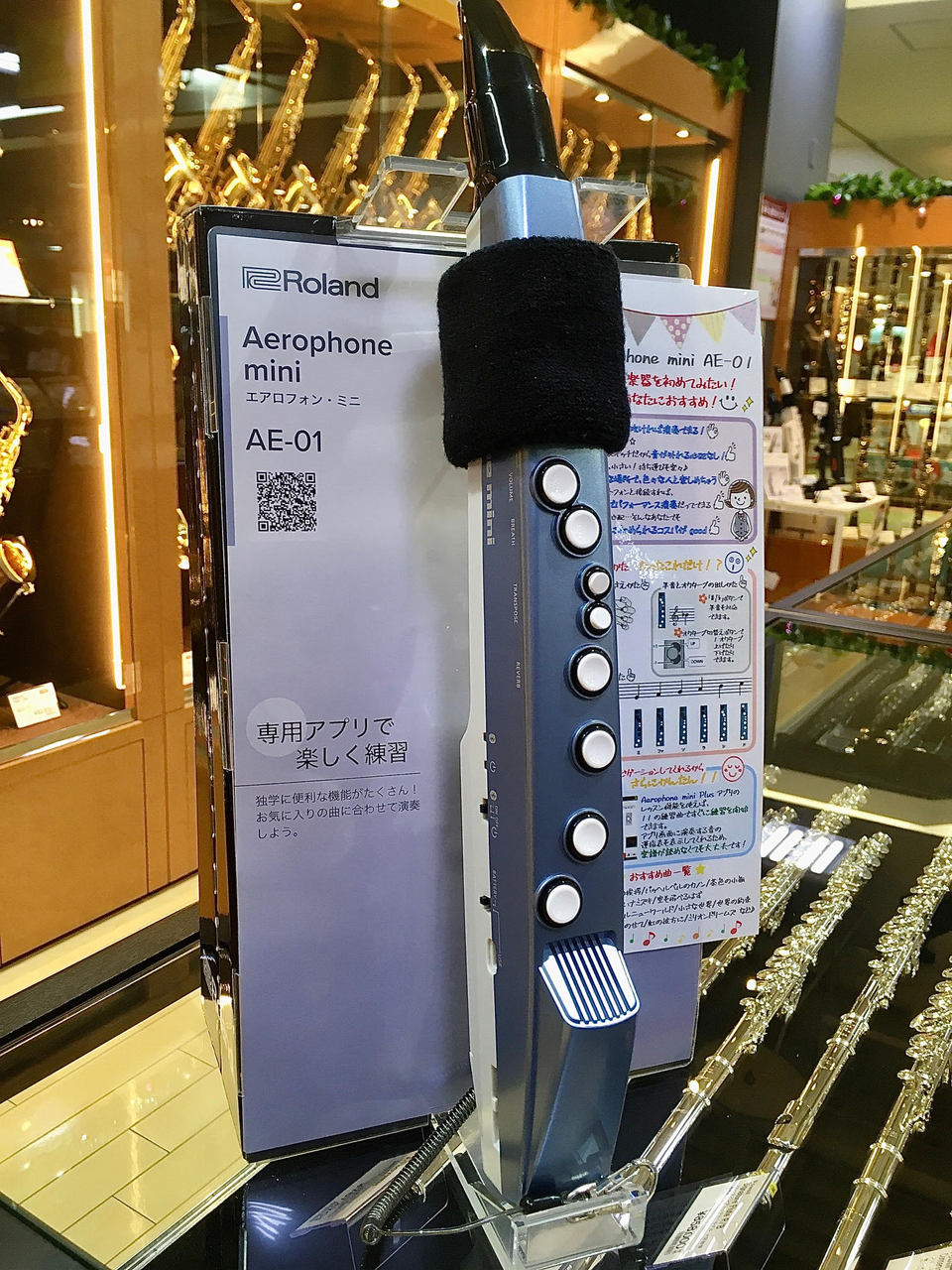 Aerophone mini エアロフォンミニ Roland AE-01-