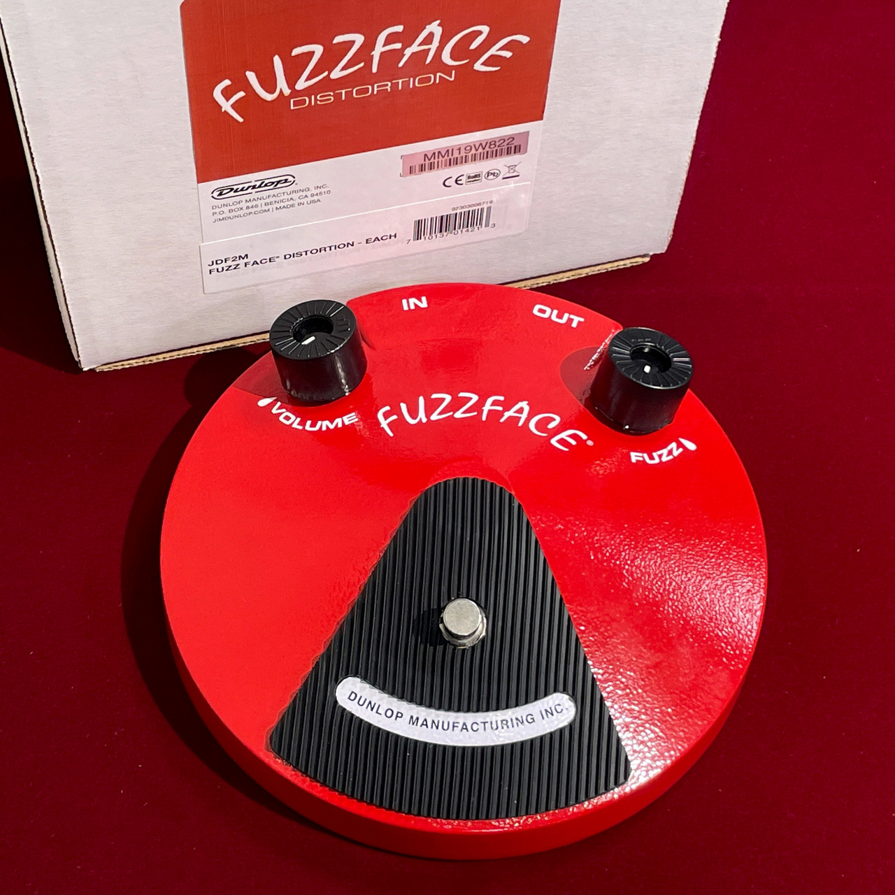 Jim Dunlop JDF2 Fuzz Face 【ファズフェイス】【ゲルマニウム