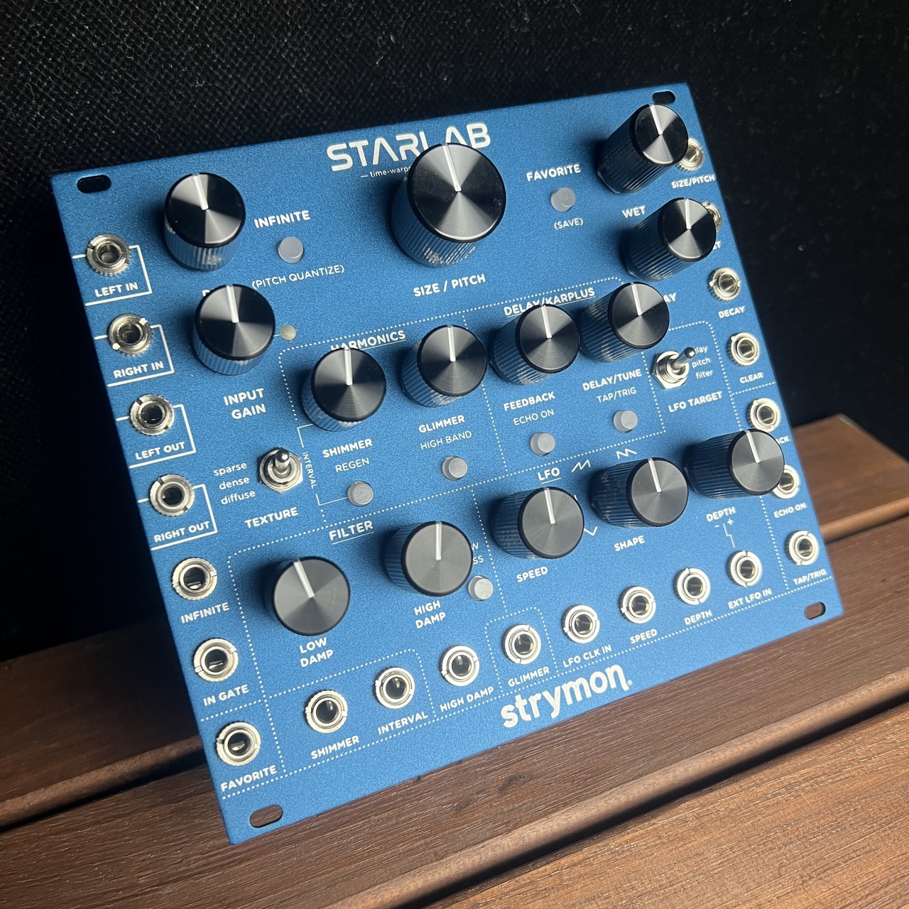 人気商品 strymon STARLAB ユーロラック用シンセシス リバーブ