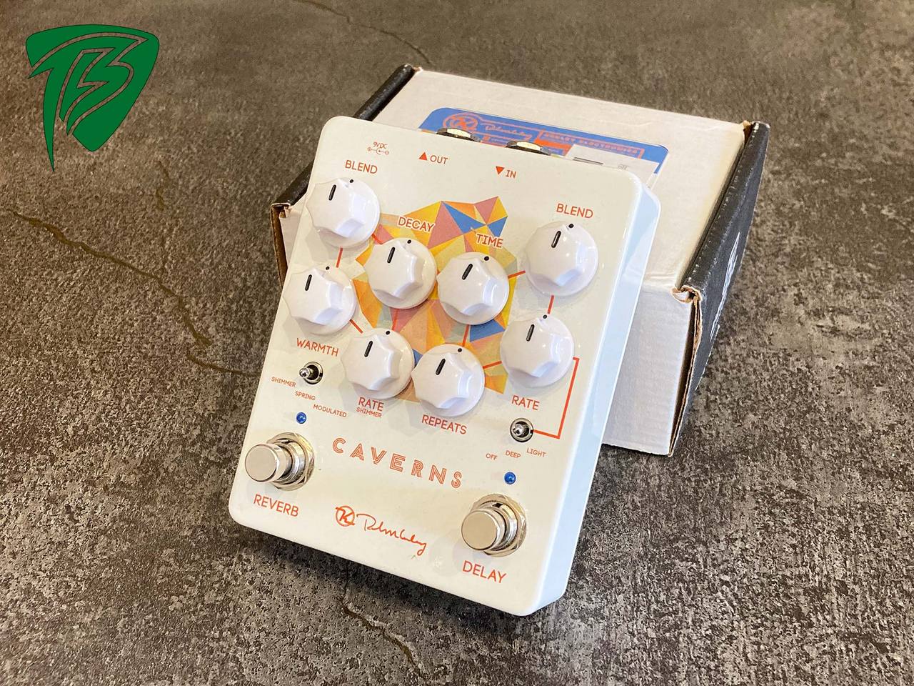 Keeley Caverns Delay Reverb V2（中古/並行輸入）【楽器検索デジマート】