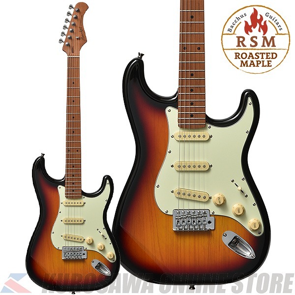 Bacchus BST-1-RSM/M 3TS [ROASTED MAPLE]《Universe series》  【ケーブルプレゼント】(ご予約受付中)（新品/送料無料）【楽器検索デジマート】