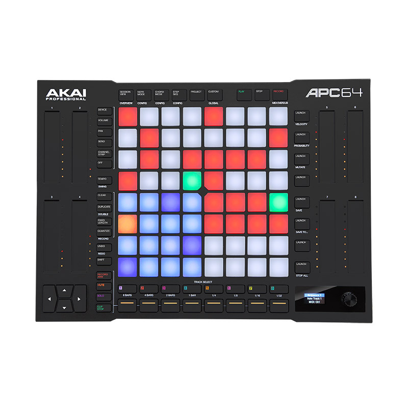 AKAI APC64 MIDIコントローラー Ableton Liveコントローラー（新品