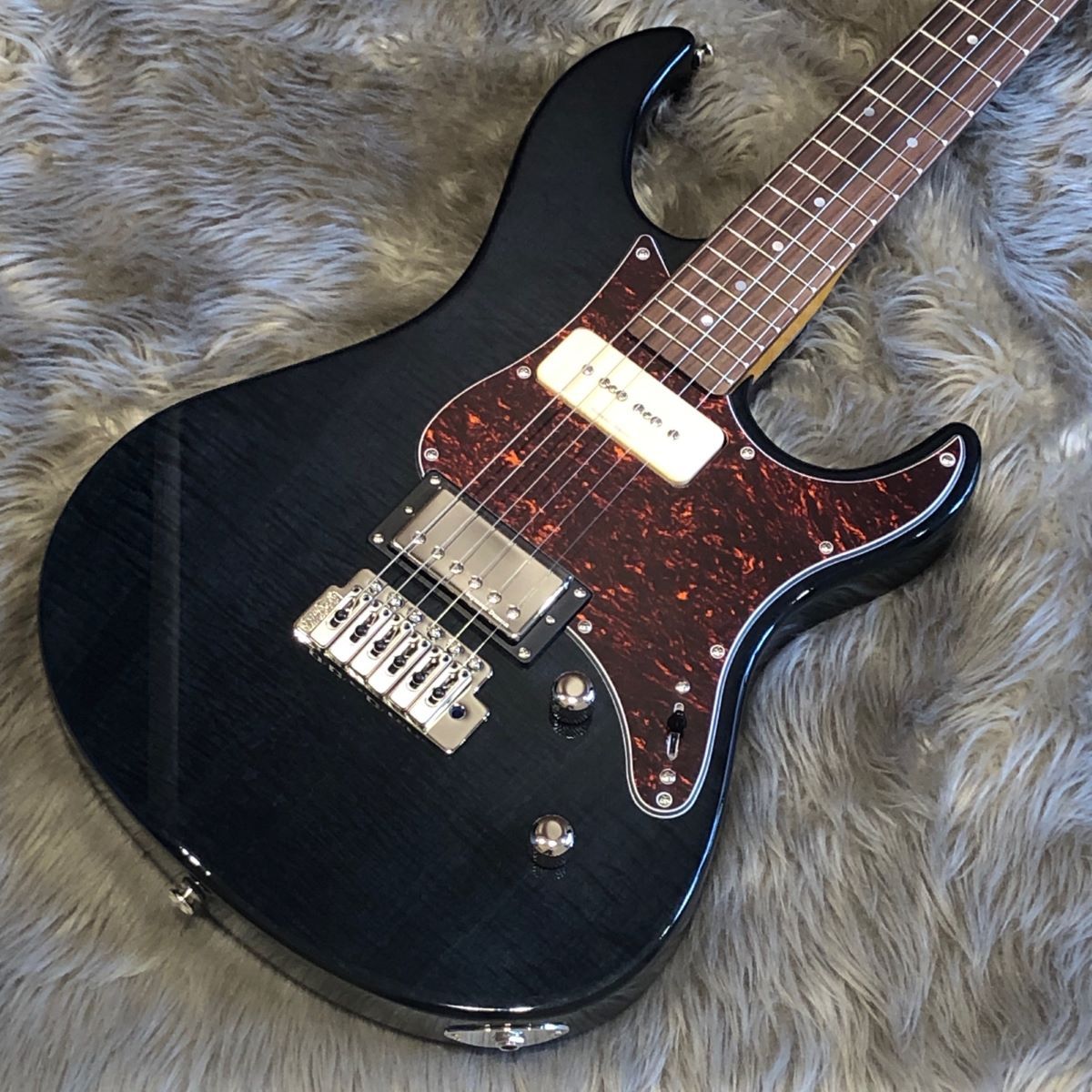 YAMAHA PACIFICA611VFM TBL トランスルーセントブラック（新品/送料