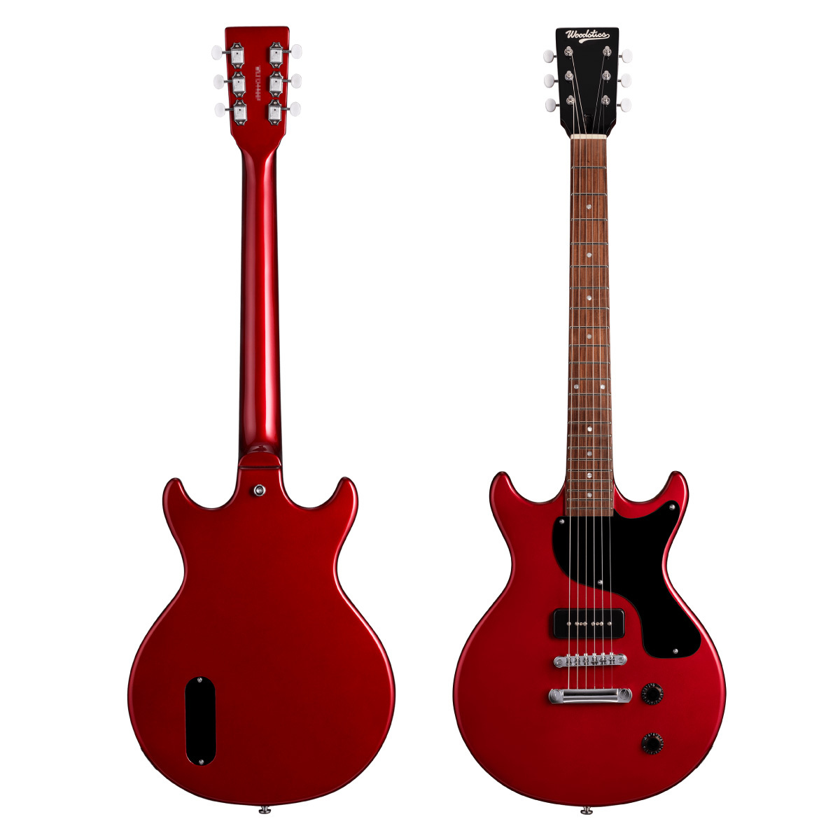 Woodstics Guitars WS-SR-Jr Candy Apple Red 横山健プロデュース