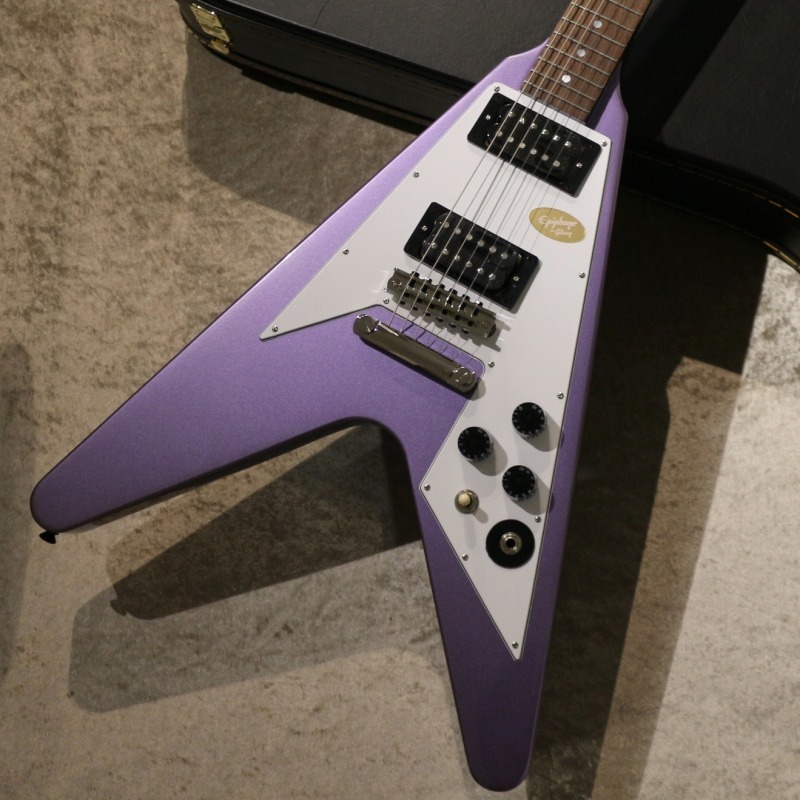 Epiphone Kirk Hammett 1979 Flying V ~Purple Metallic~ #23061521629