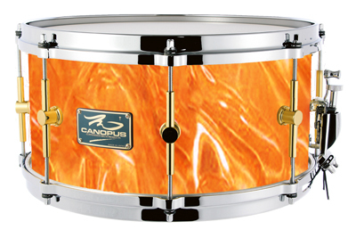 canopus The Maple 8x14 Snare Drum Marmalade Swirl（新品/送料無料