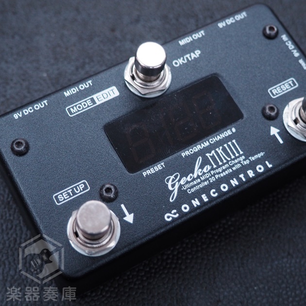 ONECONTROL gecko MKⅢ 多機能MIDIコントローラー - ギター