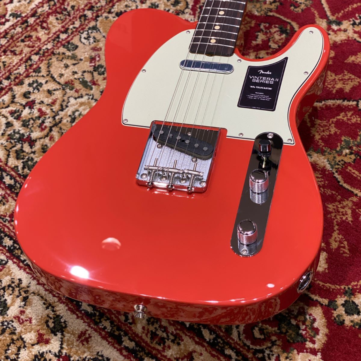 展示品】Fender Vintera II 60s Telecaster Fiesta Redフェンダー