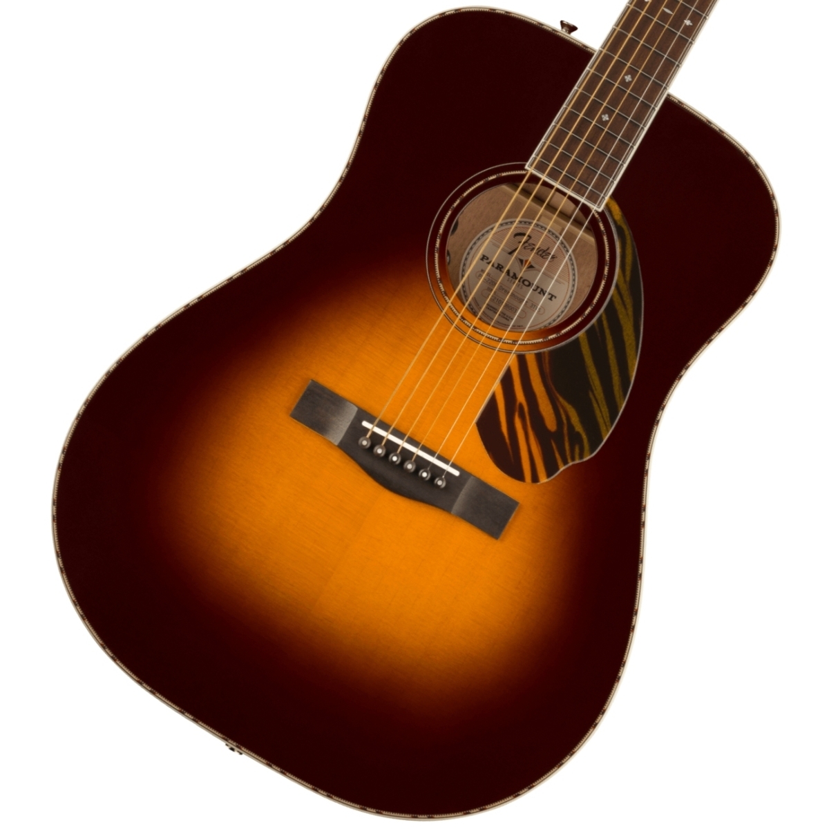 Fender PD-220E DREADNOUGHT 3-Tone Vintage Sunburst