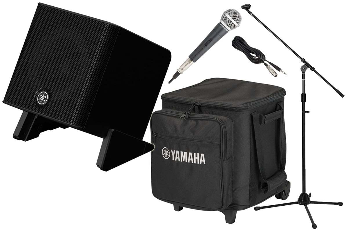 YAMAHA STAGEPAS 200 BTR (バッテリー付き)[専用ケース＋マイク/マイク