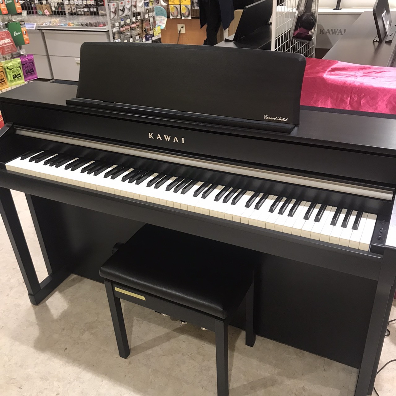 電子ピアノ】KAWAI カワイ 木製鍵盤 CA9800GP