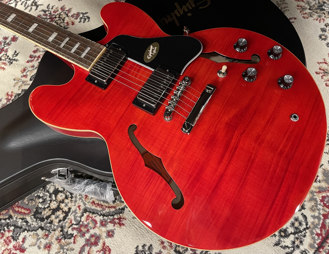 Epiphone 【良杢】Marty Schwartz ES-335 -Sixties Cherry