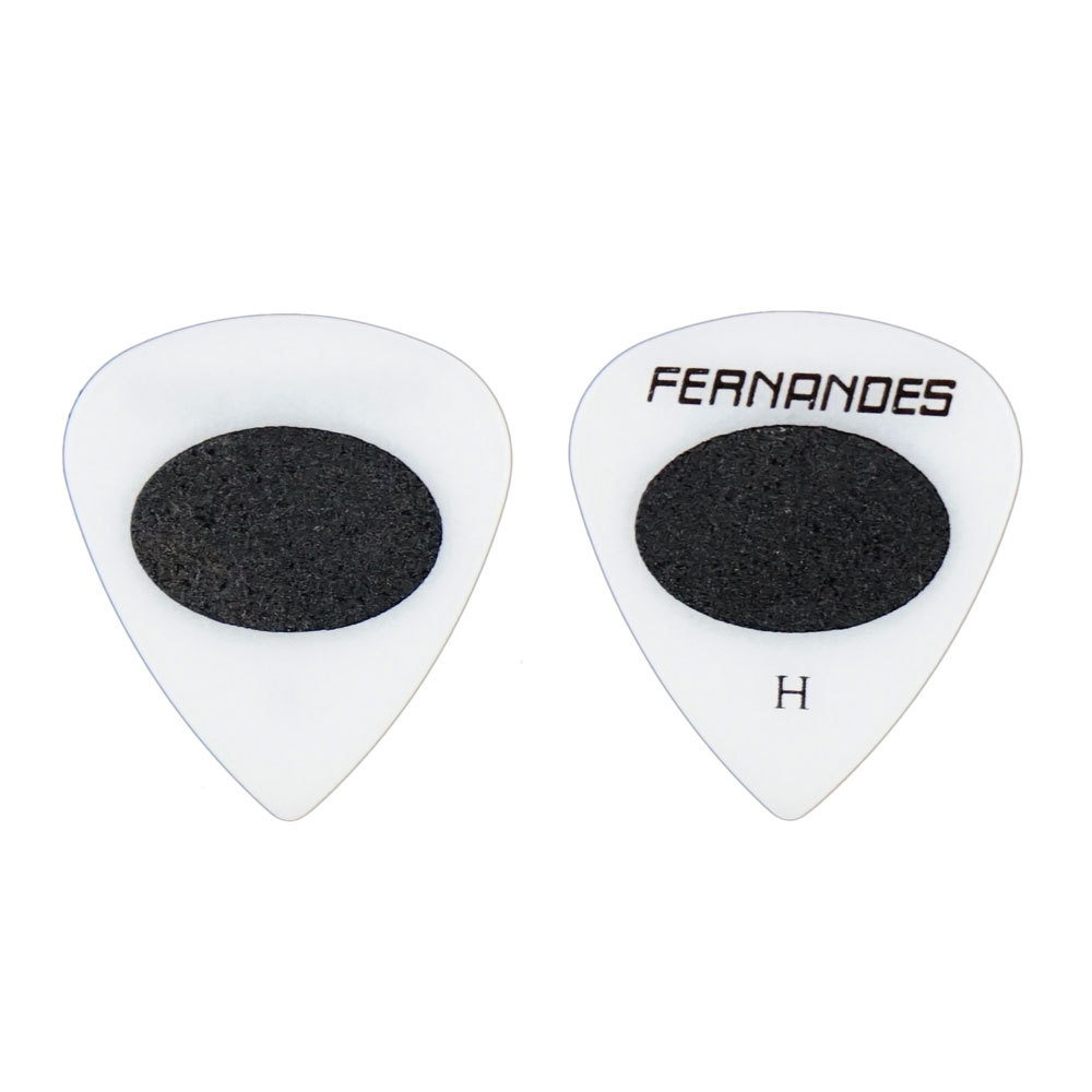 FERNANDES P-100SL White Heavy 1.0mm ティアドロップ ピック×10枚（新品/送料無料）【楽器検索デジマート】