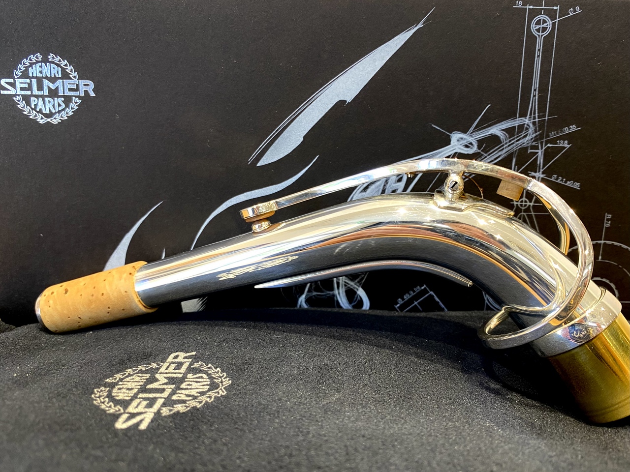 Selmer セルマー アルトサックス Ⅲ ネック 金メッキドルチェ