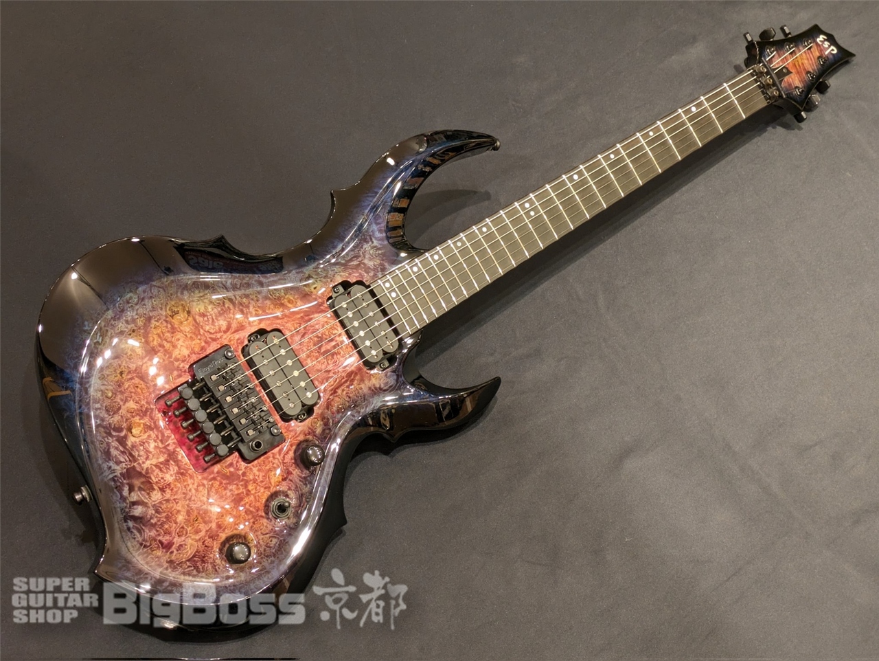 ESP FRX-CTM Burled Maple Cranberry Burst（新品/送料無料）【楽器検索デジマート】