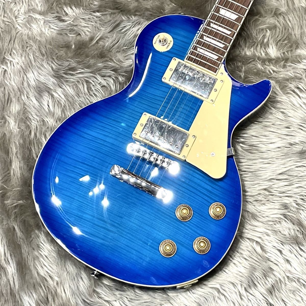 BLITZ BLP450 See Through Blue エレキギター（: BLITZ BY