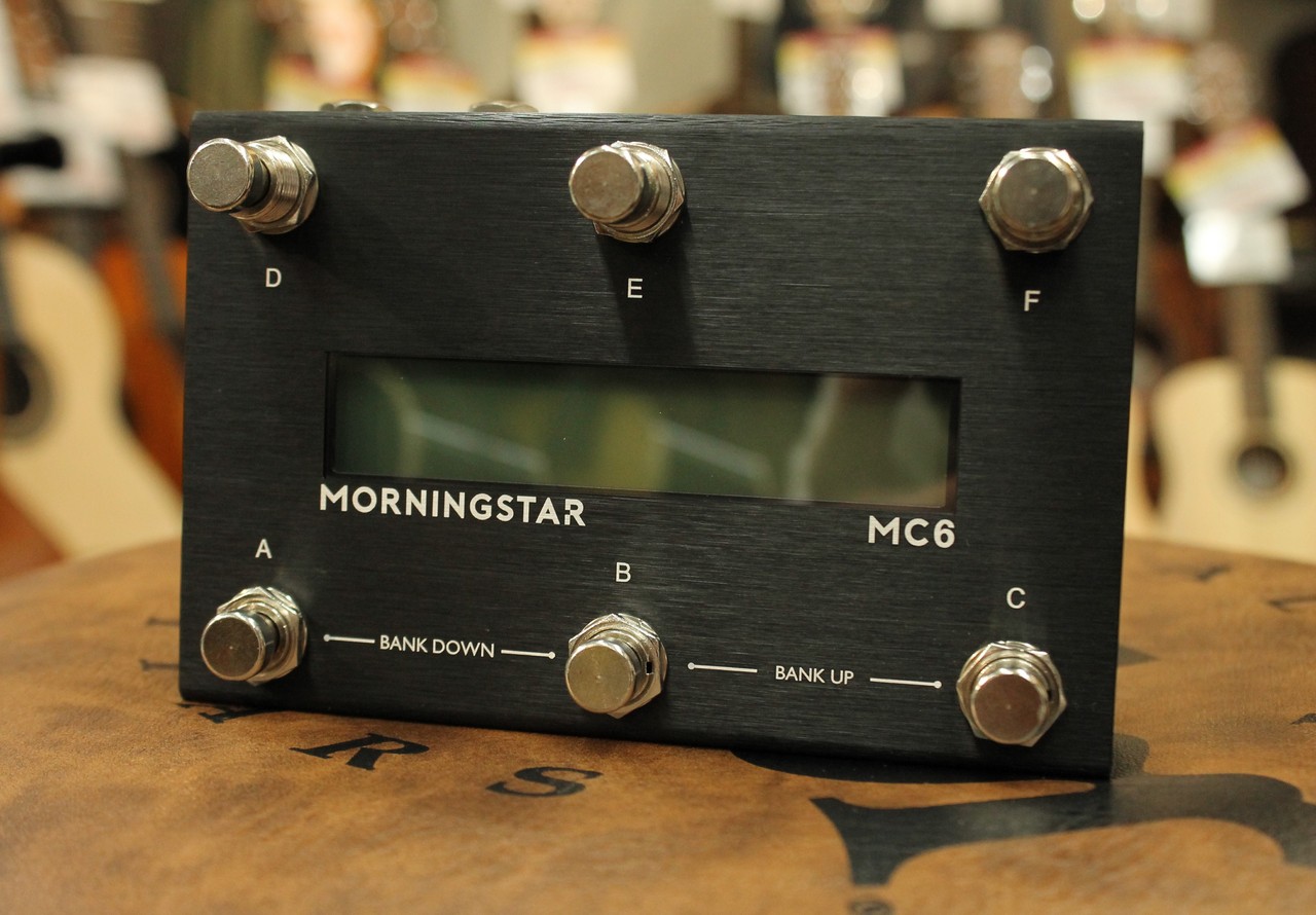 取扱 FX Morningstar MC6 MIDIコントローラー MKII エフェクター