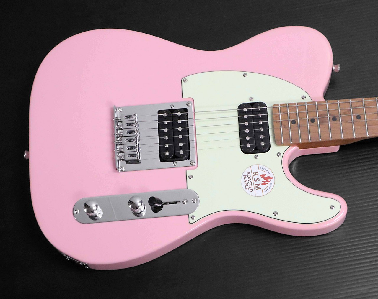 Bacchus テレキャスター テレギブルック BTE-3-RSM/M RoastedMaple 2ハム