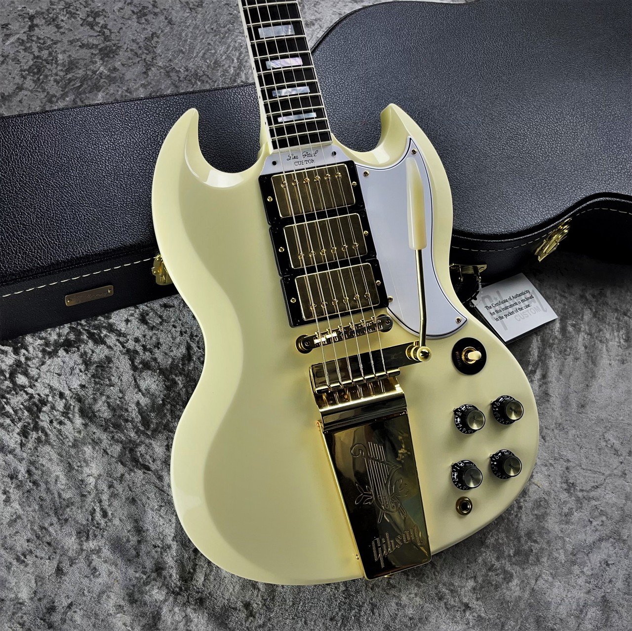 Gibson 【新画像】1963 Les Paul SG Custom Reissue w/ Maestro