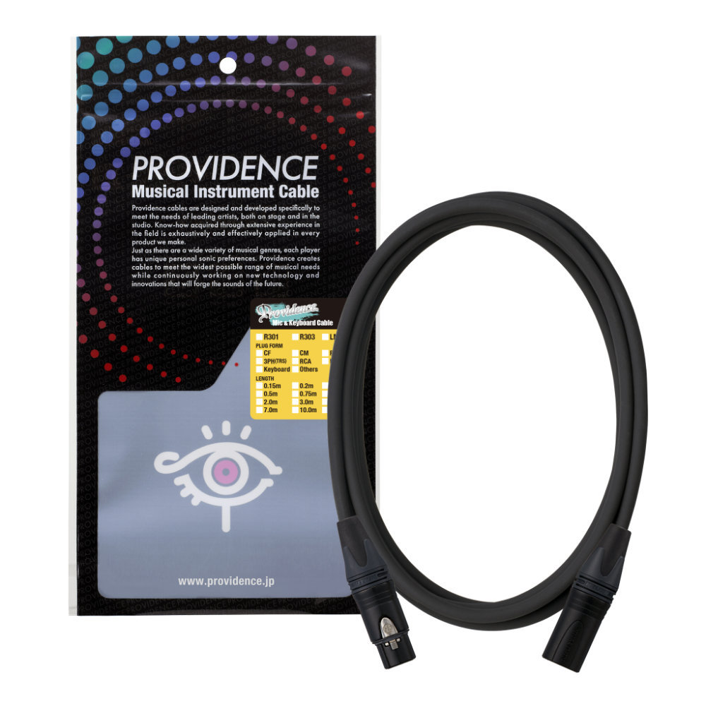Providence プロビデンス R301 CF/CM 1.0m マイクケーブル（新品/送料