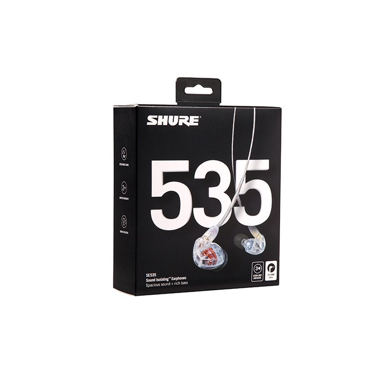 Shure SE535-CL-A (クリアー)（新品/送料無料）【楽器検索デジマート】