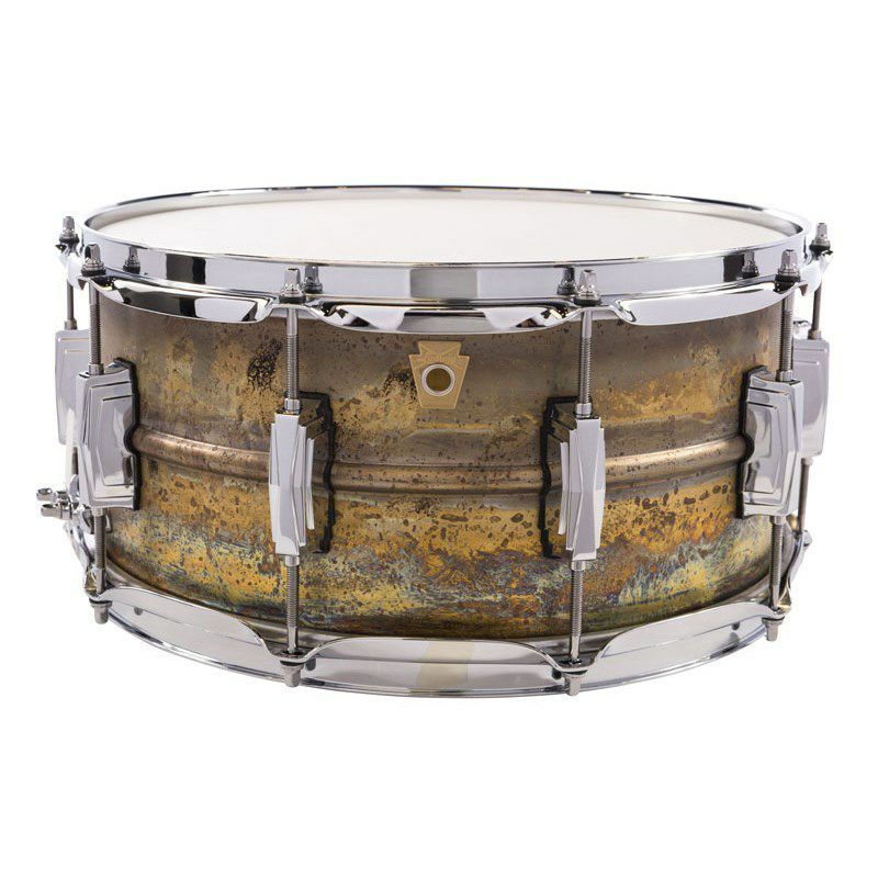 新品！Ludwig ロウブラスフォニックスネアLＢ454Ｒ14×5-