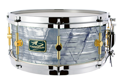 canopus The Maple 6.5x13 Snare Drum Sky Blue Pearl（新品/送料無料