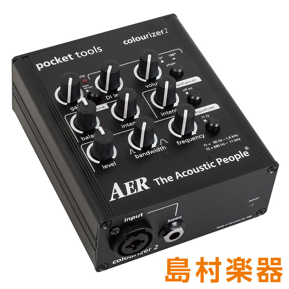 AER colourizer2 プリアンプ アコースティックDI（新品/送料無料 