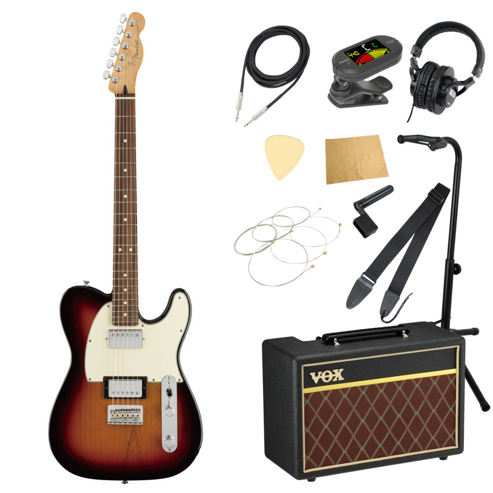 Fender フェンダー Player Telecaster HH 3TS エレキギター VOXアンプ