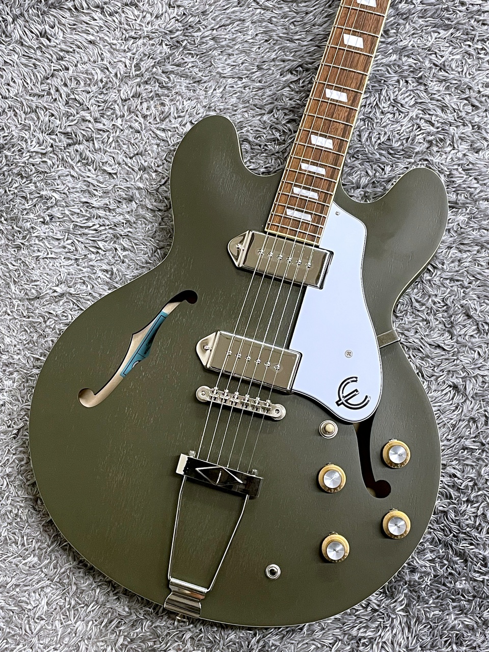 超歓迎された Epiphone / Casino エレキギター Worn Drab Epiphone