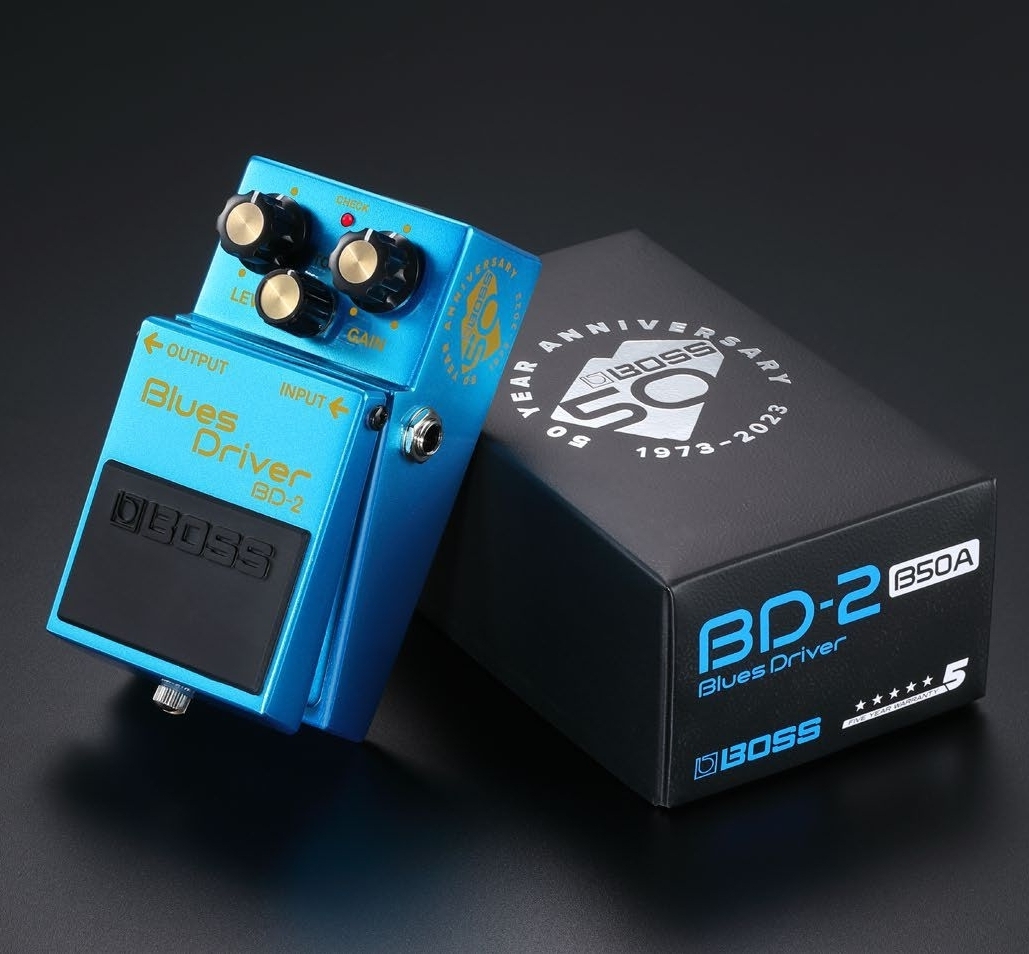 BOSS BD-2-B50A Blues Driver 【未展示在庫あり】【送料無料】（新品