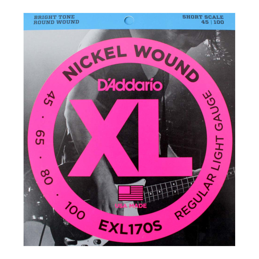 D'Addario ダダリオ EXL170S Regular Light Short Scale ショート