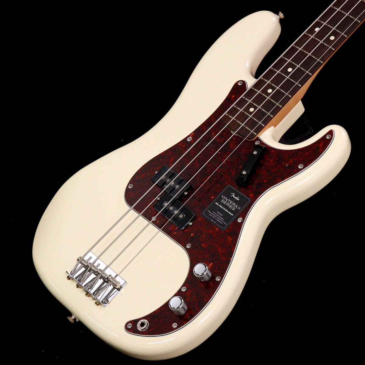 Fender Vintera II 60s Precision Bass Rosewood Olympic White[特典