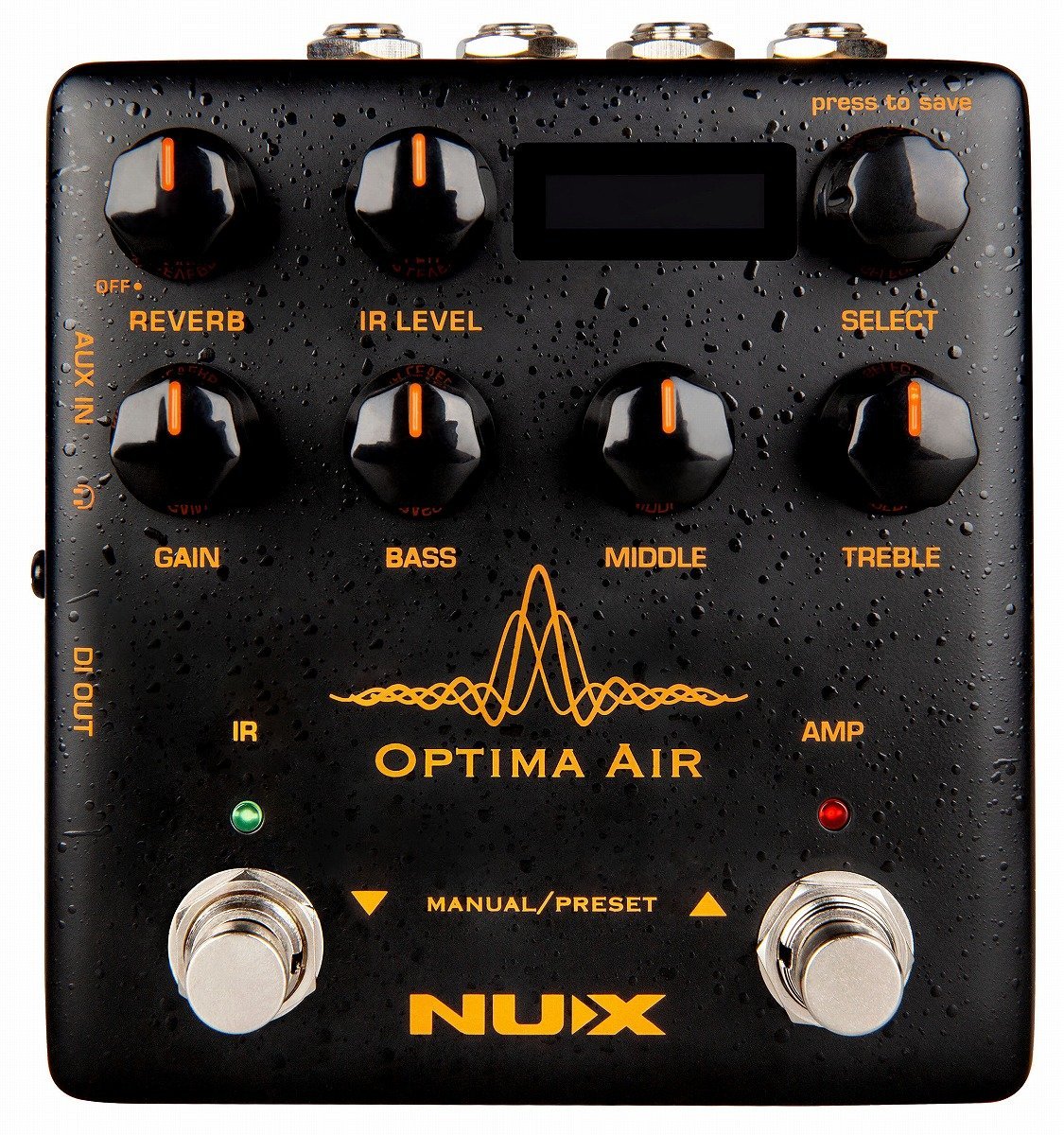 nu-x Optima Air NAI-5 Acoustic Simulator & IR Loader オプティマ