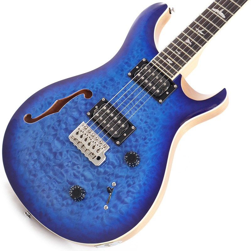 Paul Reed Smith(PRS) SE Custom 22 Semi-Hollow Quilt (Faded Blue