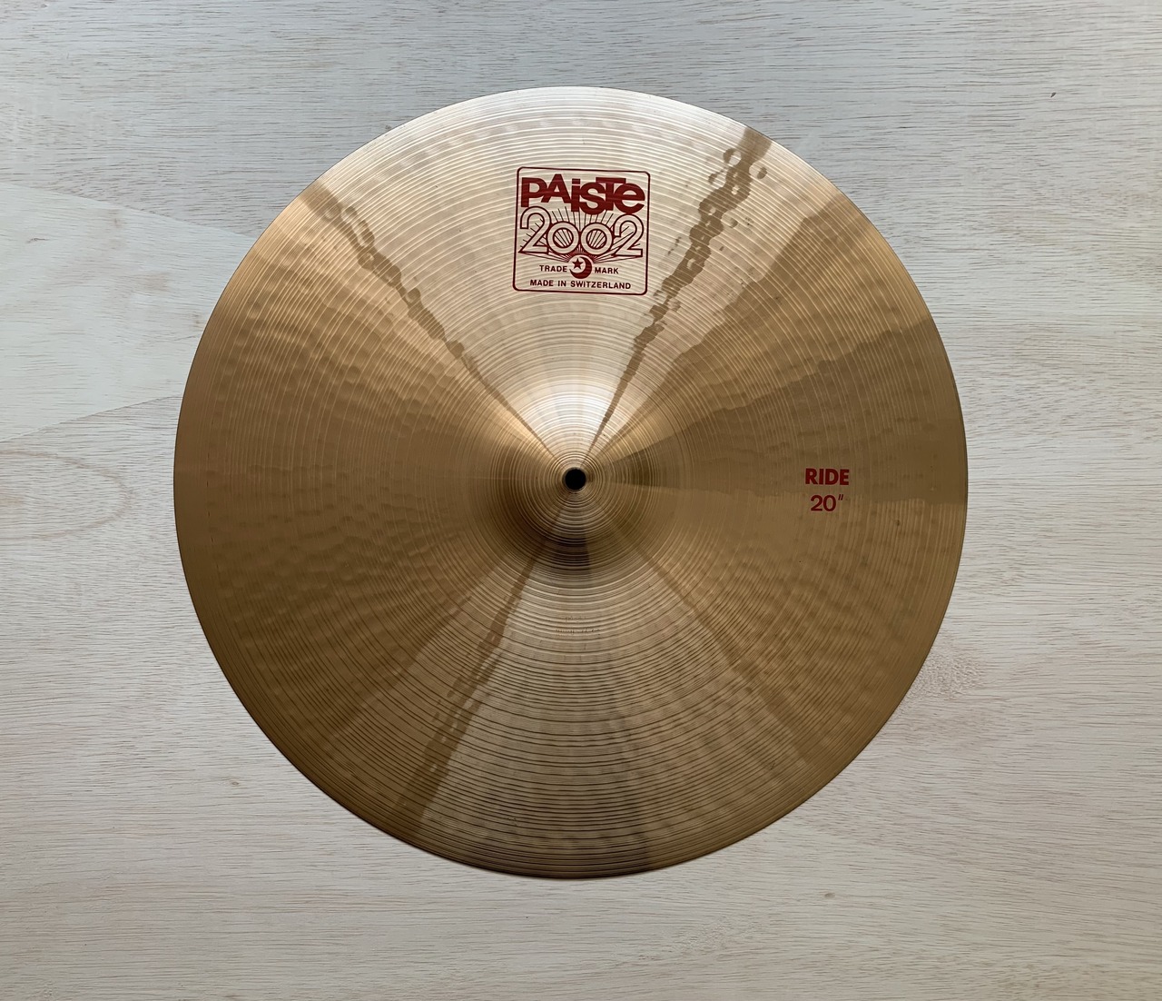 送料0円 Paiste パイステ シンバル the Full Ride 20″ fawe.org